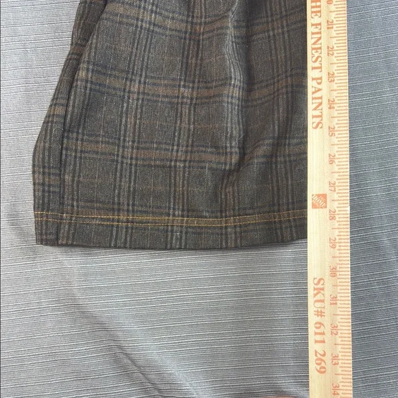 Urban Outfitters BDG Plaid Strapless Jumpsuit Women’s Small‎ Petite - Picture 3 of 6